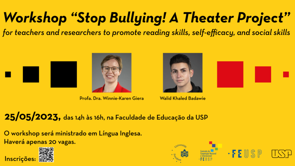“Stop Bullying! A Theater Project” for teachers and researchers to promote reading skills, self-efficacy, and social skills