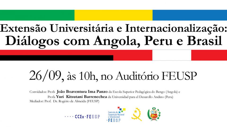 Extensão Universitária e Internacionalização: Diálogos com Angola, Peru e Brasil