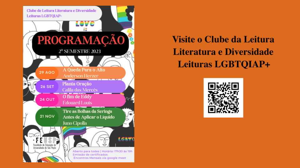 Clube de Leitura Literatura e Diversidade | 2º Semestre 2023