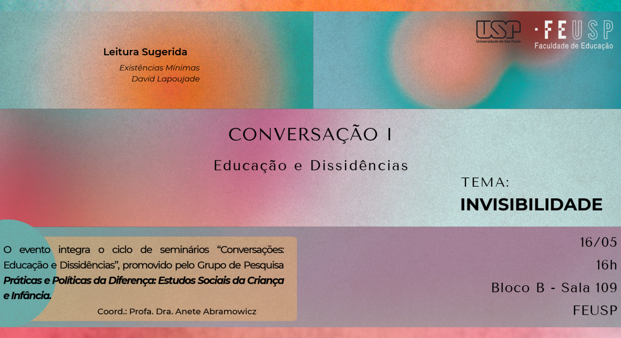 Conversações: Educação e Dissidências