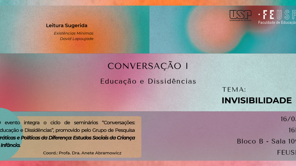 Conversações: Educação e Dissidências