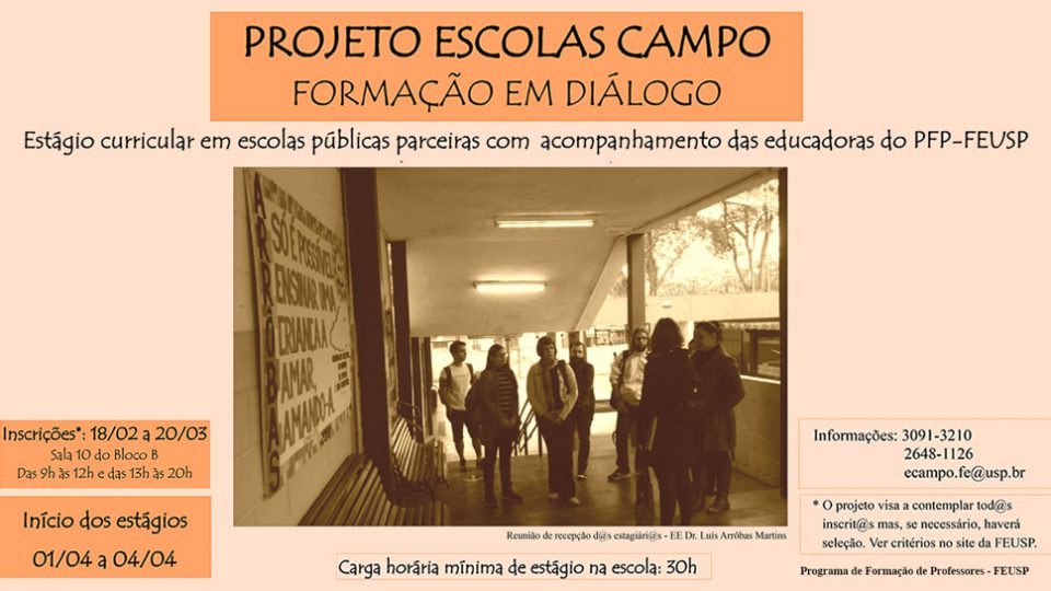 Projeto Escolas Campo – Formação em Diálogo