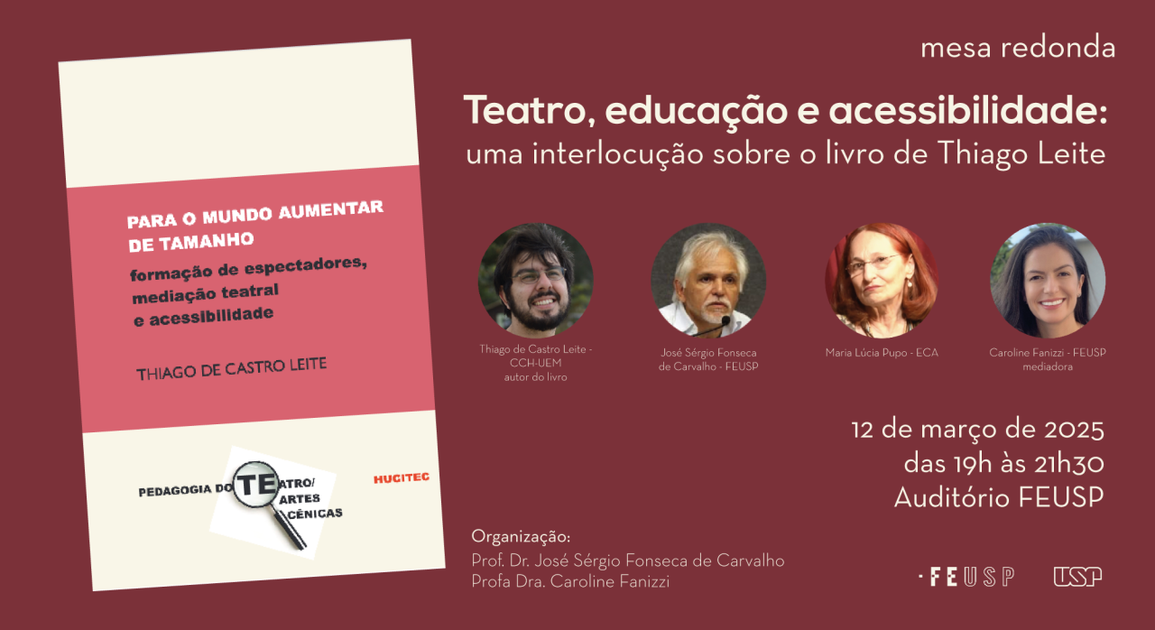 Teatro, educação e acessibilidade: uma interlocução sobre o livro de Thiago Leite