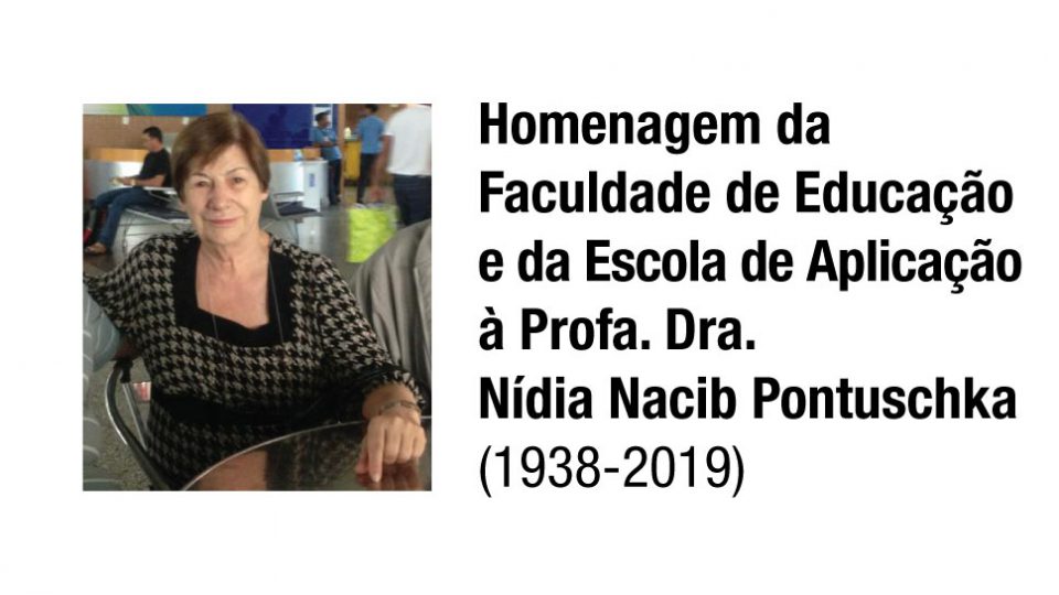 Homenagem à Professora Nídia Nacib Pontuschka