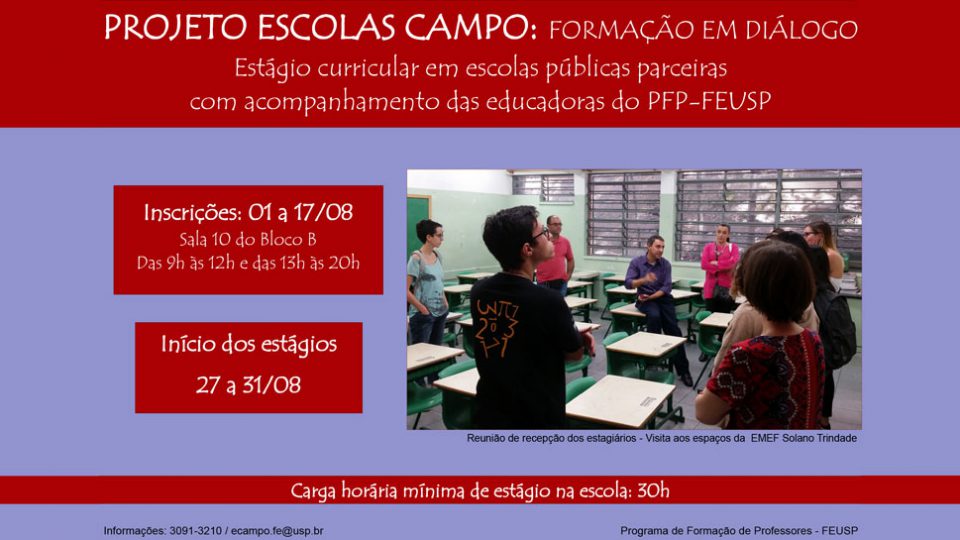 Projeto Escolas Campo – formação em diálogo