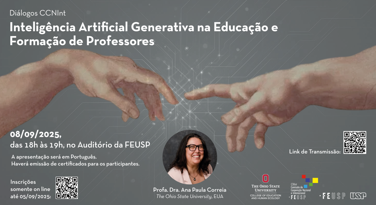 Diálogos CCNInt: Inteligência Artificial Generativa na Educação e Formação de Professores