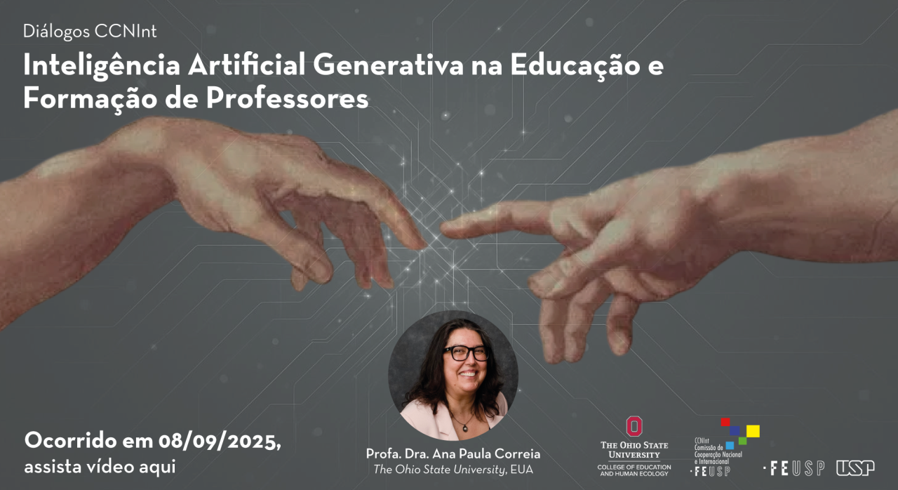 Diálogos CCNInt: Inteligência Artificial Generativa na Educação e Formação de Professores
