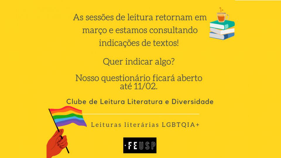 Clube de leitura – leitura e diversidade