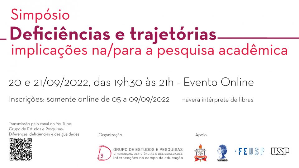 Deficiências e trajetórias – implicações na/para a pesquisa acadêmica