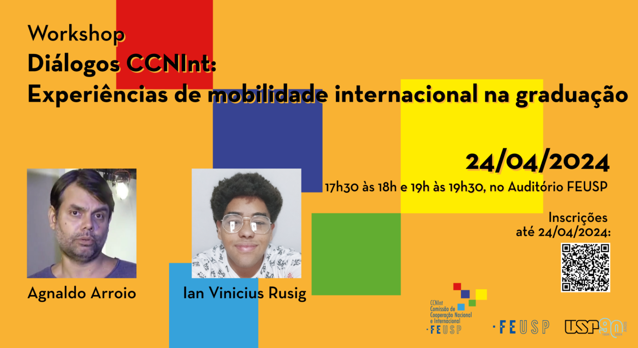 Diálogos CCNInt: Experiências de mobilidade internacional na graduação