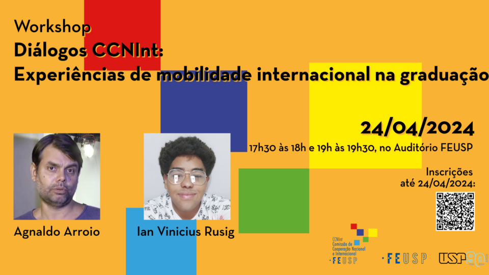Diálogos CCNInt: Experiências de mobilidade internacional na graduação