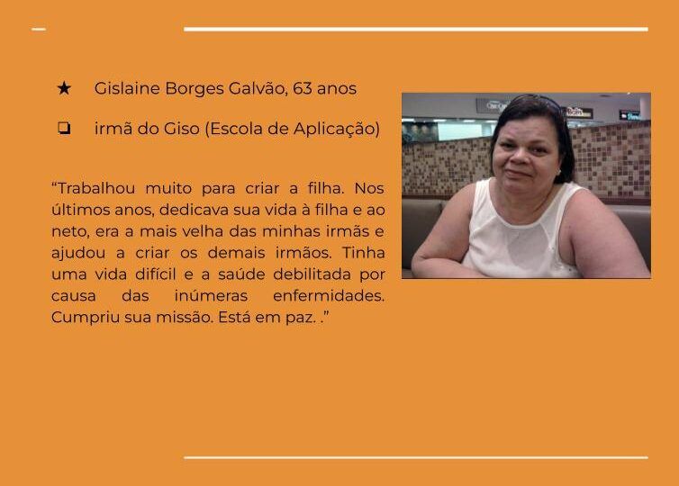 Gislaine Borges Galvão_irmã Giso