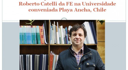 Entrevista publicada com o doutorando Roberto Catelli na Universidad de Playa Ancha (UPLA), Chile