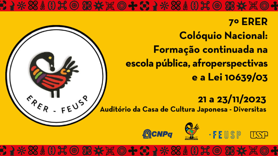 Colóquio Nacional: Formação continuada na escola pública, afroperspectivas e a Lei 10639/03