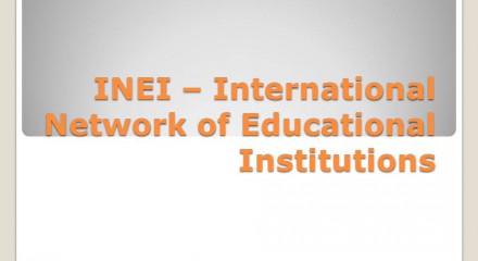 The School of Education held on 05th, 06th and 07th November 2014, the annual conference of the INEI (International Network of Educational Institutions)