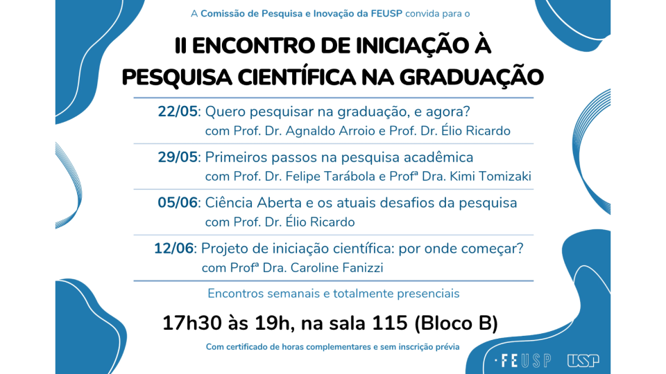 II Encontro de Iniciação à Pesquisa Científica na Graduação – 2025