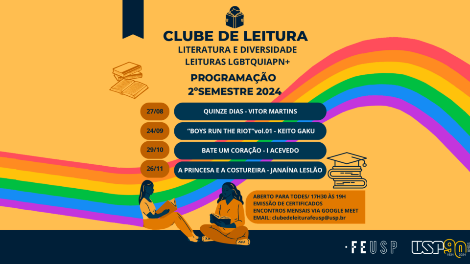 Clube de Leitura Literatura e Diversidade LGBTQIA+