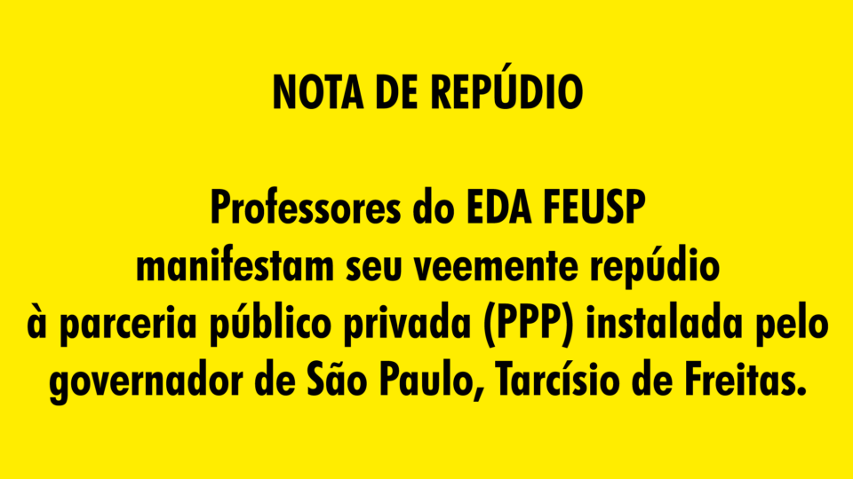 Nota de repúdio