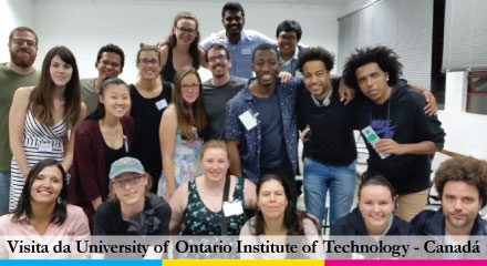 Visita da University of Ontario Institute of Technology (Canadá)