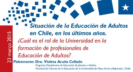 Situación de la Educación de Adultos en Chile en los últimos años