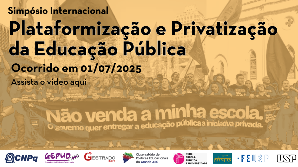 Plataformização e Privatização da Escola Pública