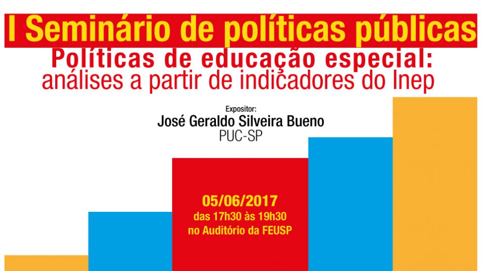 I Seminário de políticas públicas – Políticas de educação especial: análises a partir de indicadores do Inep