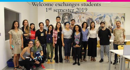Welcome Exchanges Students  – 1º semester 2019