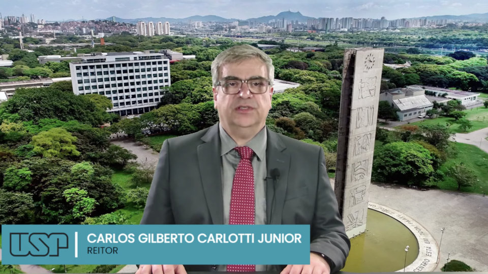 Vídeo do reitor Carlos Gilberto Carlotti Junior, divulgado no dia 4 de outubro, sobre as demandas estudantis
