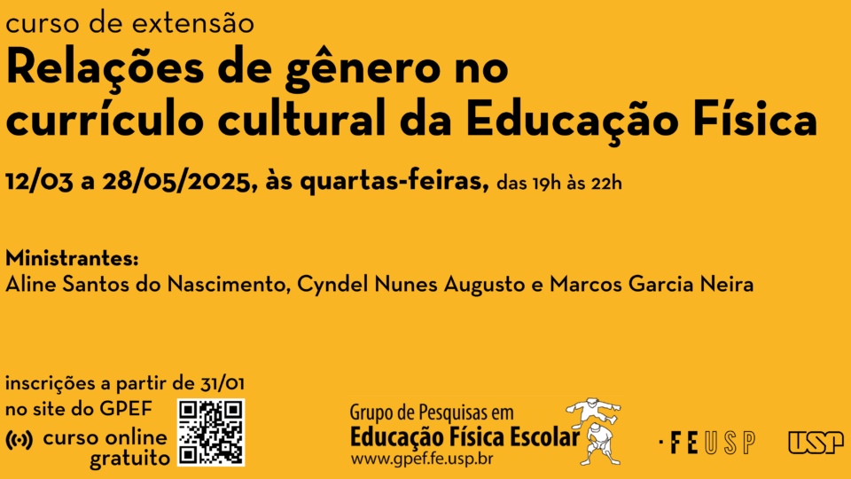 Relações de gênero no currículo cultural da Educação Física