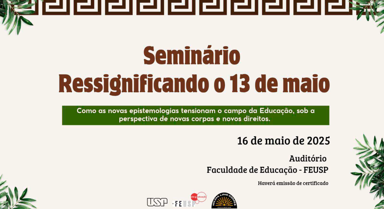 Seminário Ressignificando o 13 de maio
