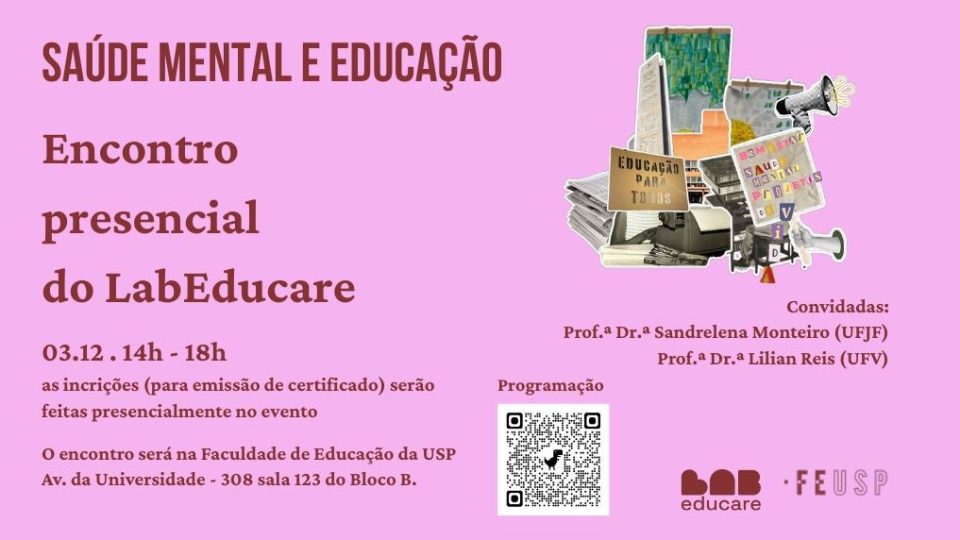 Encontro Presencial do Laboratório de Educação em Valores e Socioemocional – Saúde mental e Educação