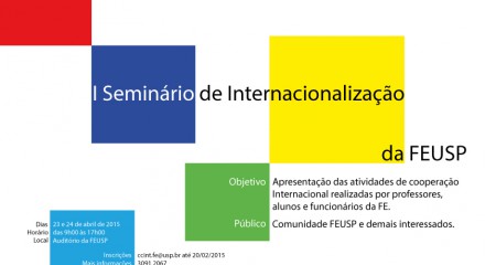 I Seminário de Internacionalização da FEUSP