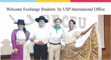 Welcome Exchange Students by USP International Office