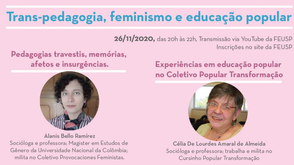 Trans-pedagogia, feminismo e educação popular