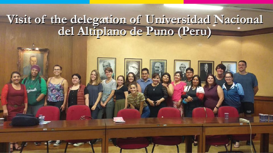 Visit of the delegation of Universidad Nacional del Altiplano de Puno (Peru).