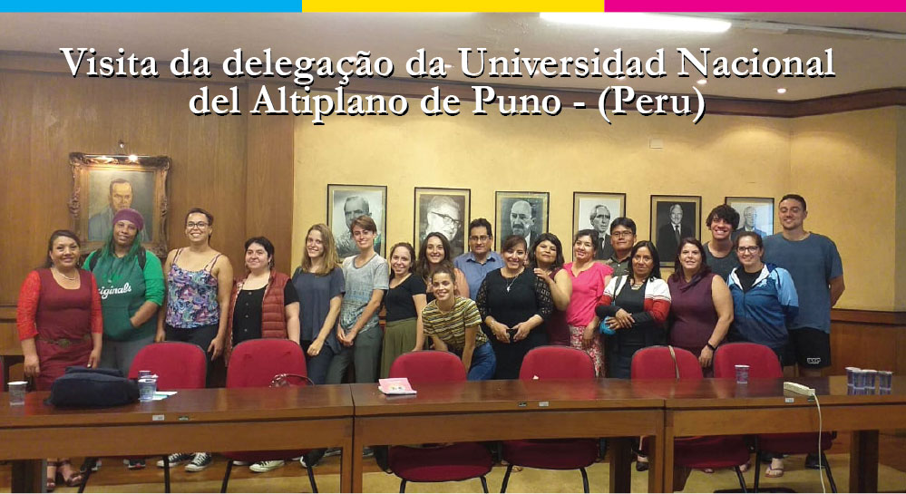 Visita da Delegação da Universidad de Altiplano de Puno (Peru)