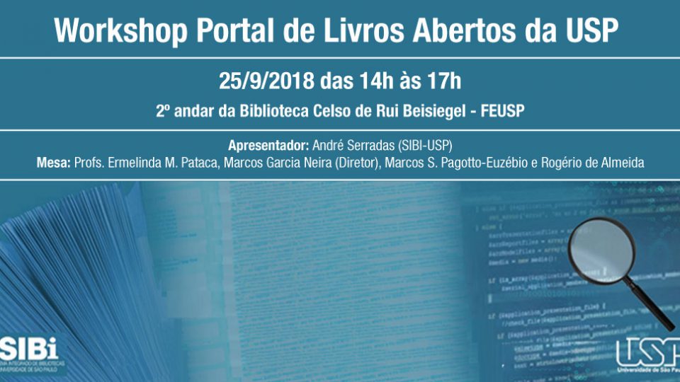 Workshop Portal de Livros Abertos da USP