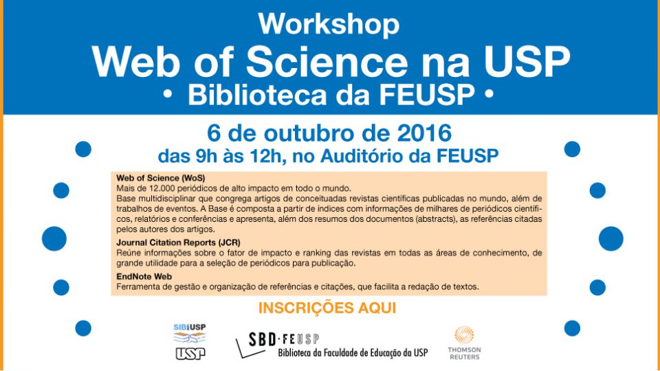 Workshop “Web of Science na USP”